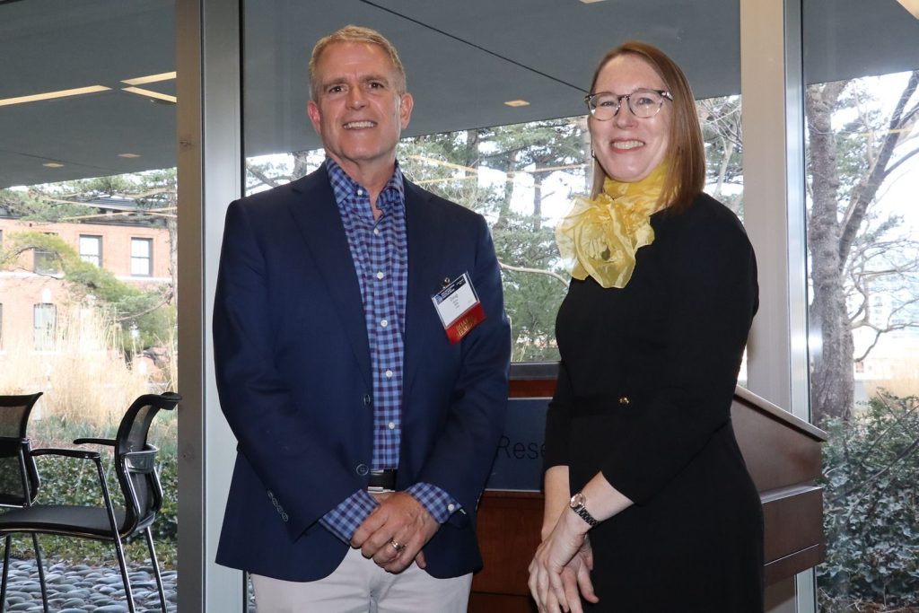 Doug and Hester at a BBA event